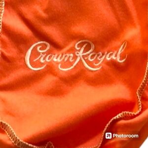 Crown Royal peach bags also green available